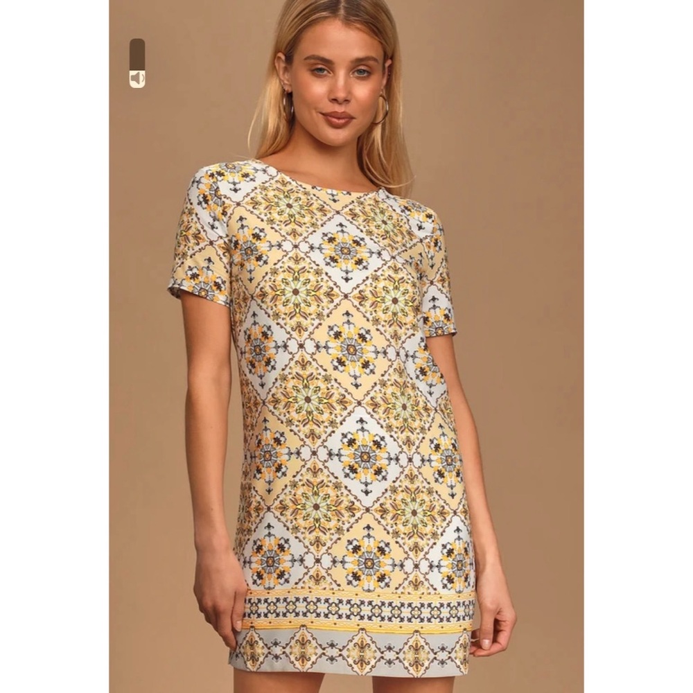 LULUS | Dandy Lion Shift Dress